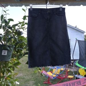 Jean skirt